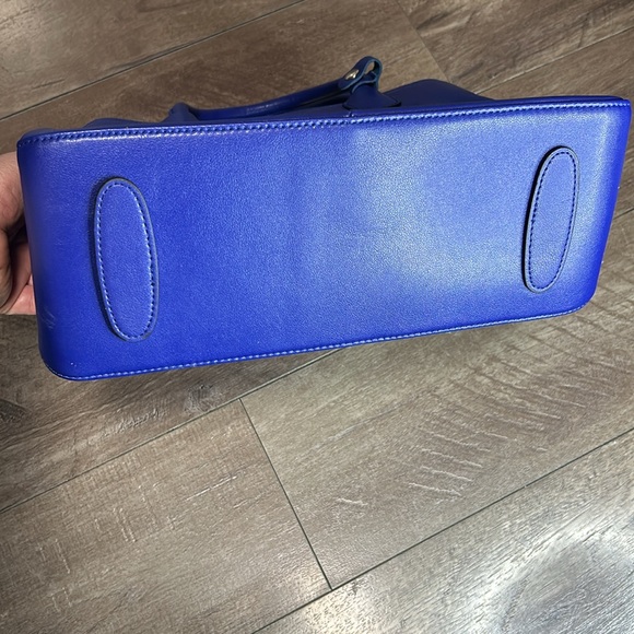 Santa Barbara Polo & Racquet Club Blue Leather bag/purse - Picture 3 of 15